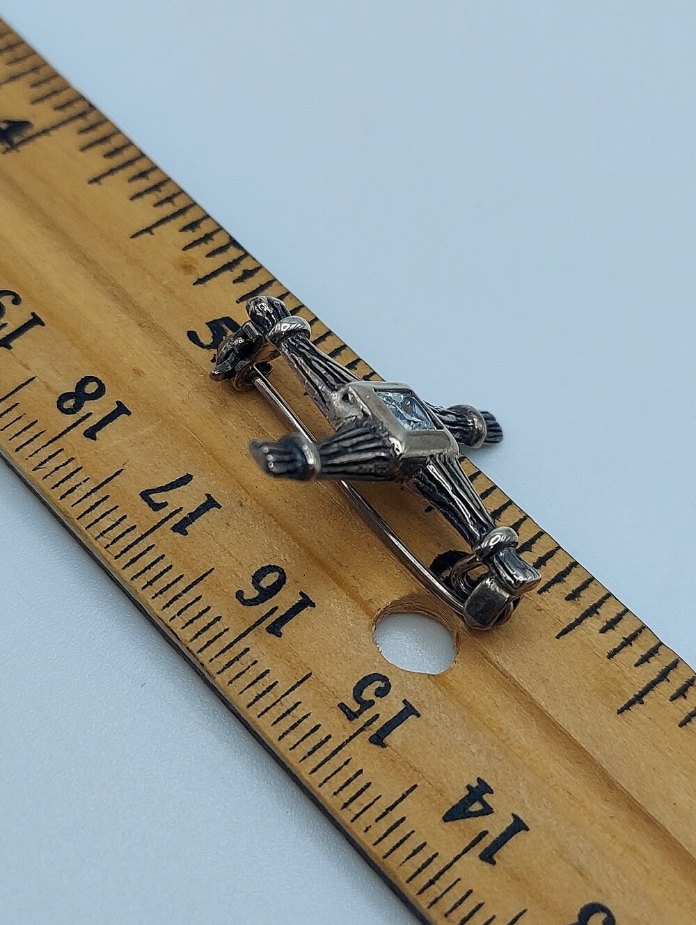 St Brigid's Irish Cross Pin 1", 925 Sterling, GC. - Picture 4 of 13